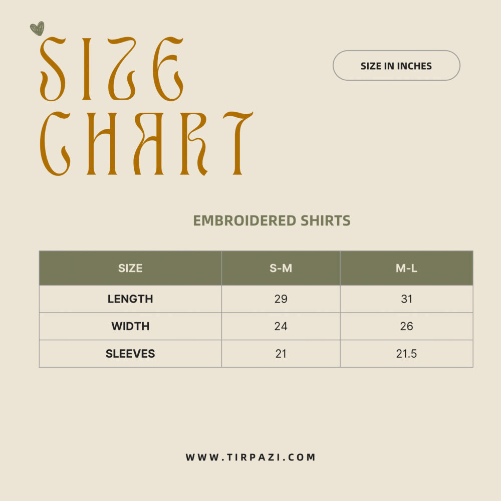 Hand Embroidered Lawn Shirt - Image 4