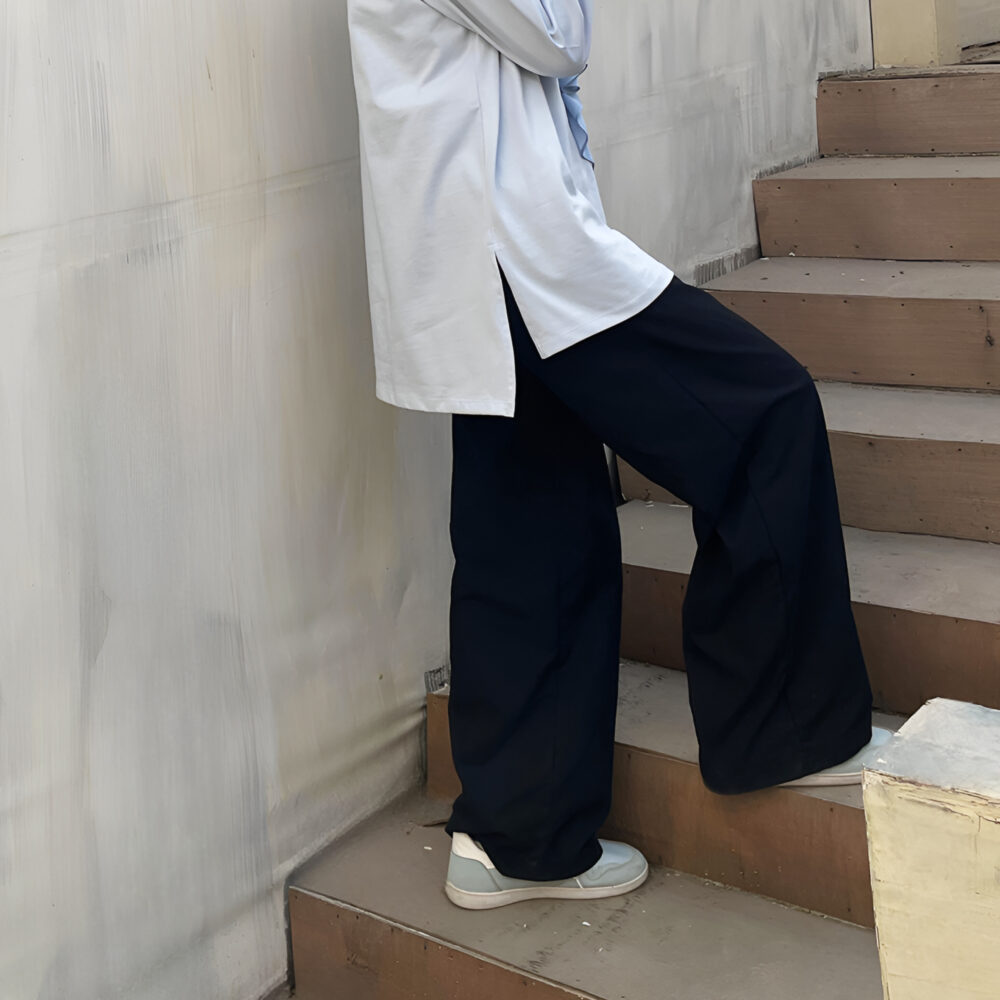 Oversized Open Slit T shirt - Image 4