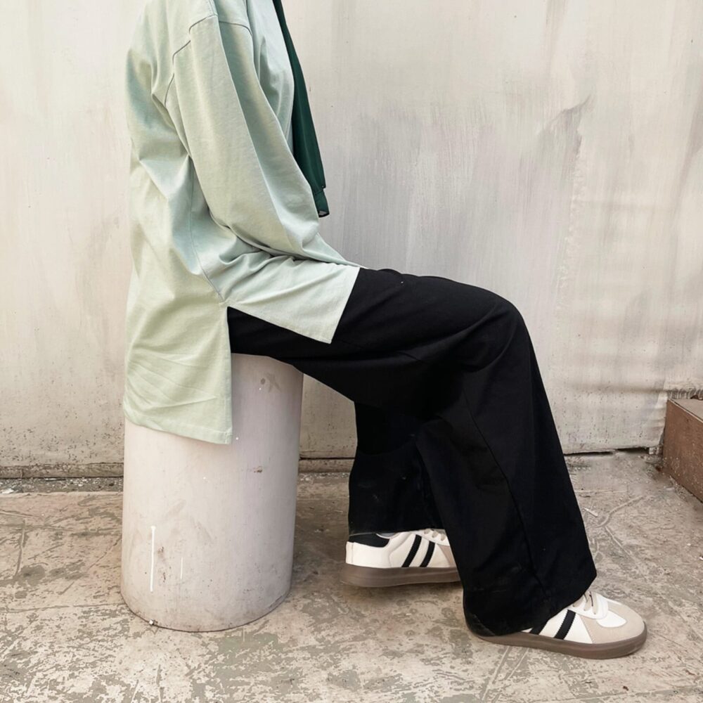 Oversized Open Slit T shirt - Image 4