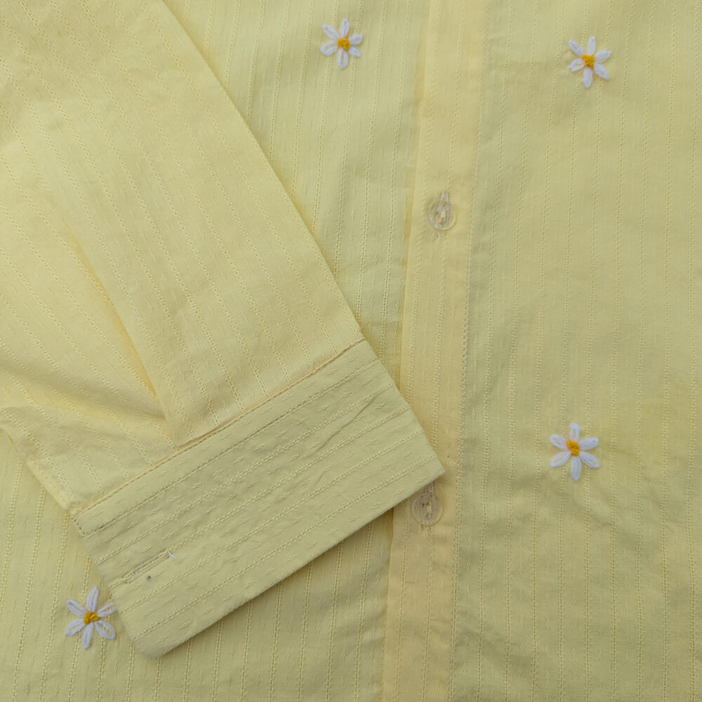 Butter Yellow Fusion Shirt - Image 3