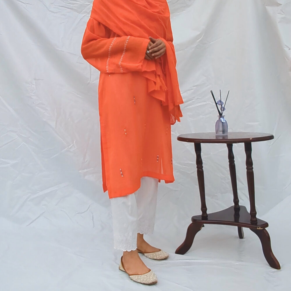 2-Piece Crinkle Lawn Suit - Image 4
