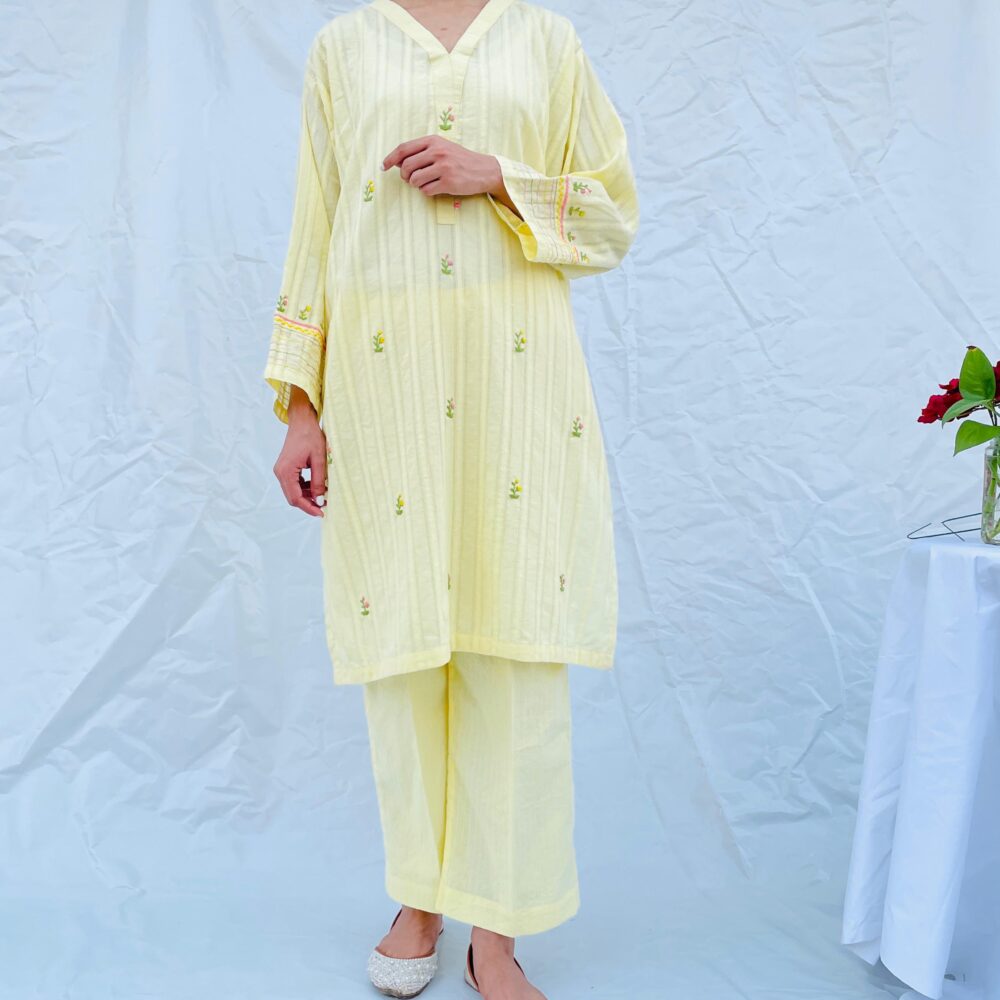 2-Piece Butter Yellow Set