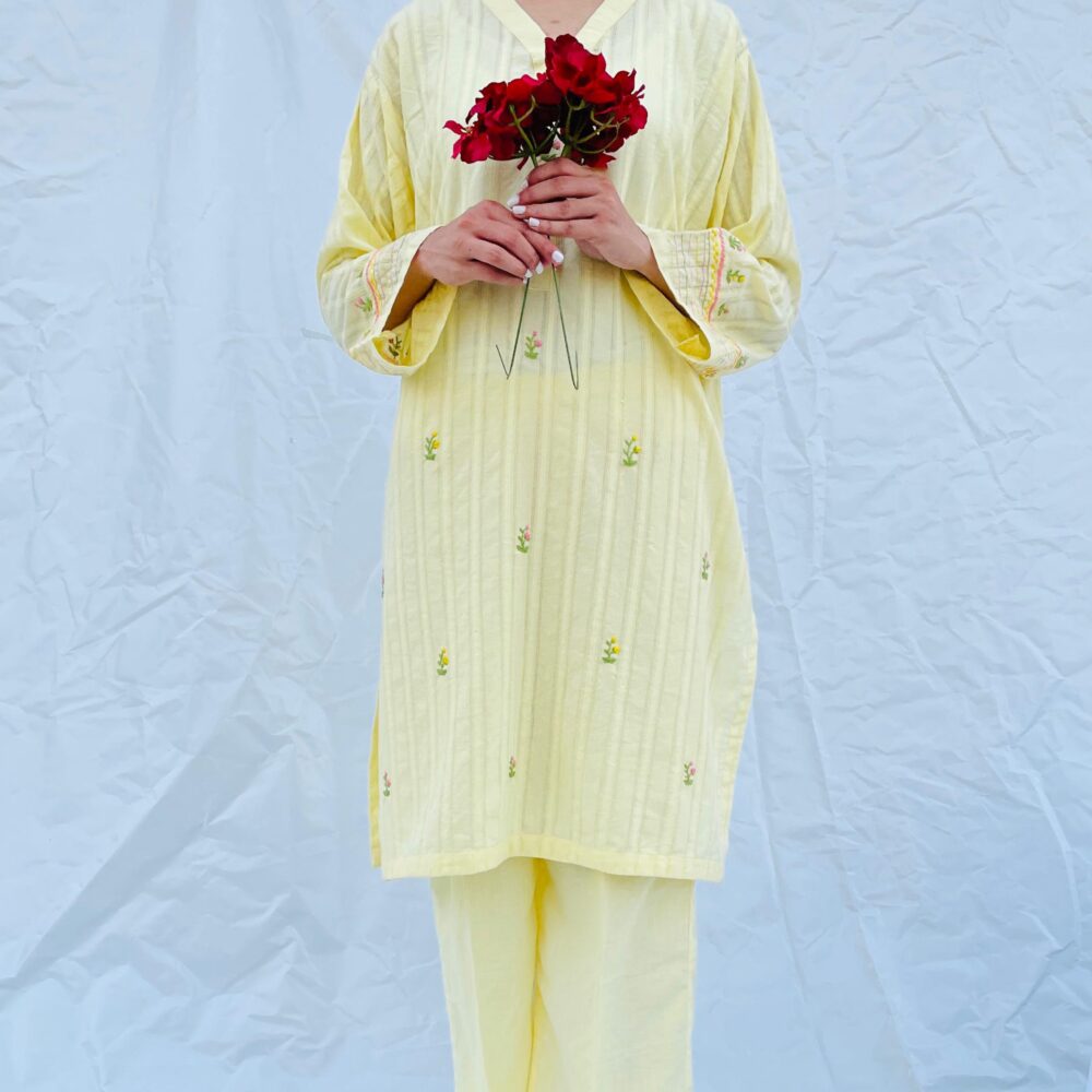 2-Piece Butter Yellow Set - Image 2