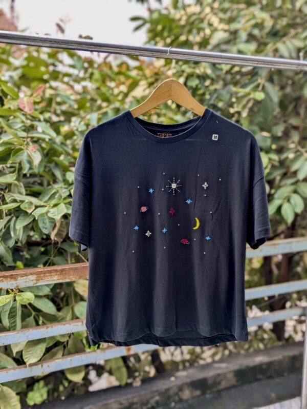 Cropped Black T shirt
